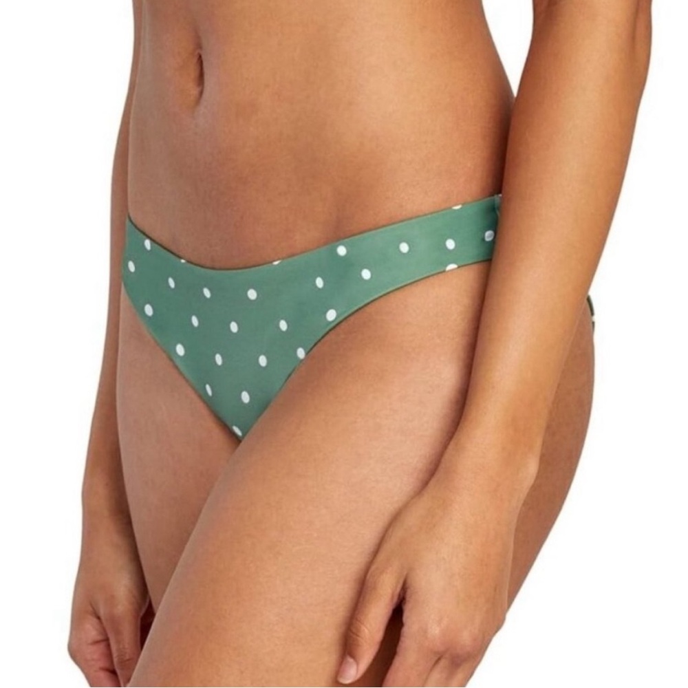 RVCA Sage Green Cheeky Hipster Swimsuit Bottoms